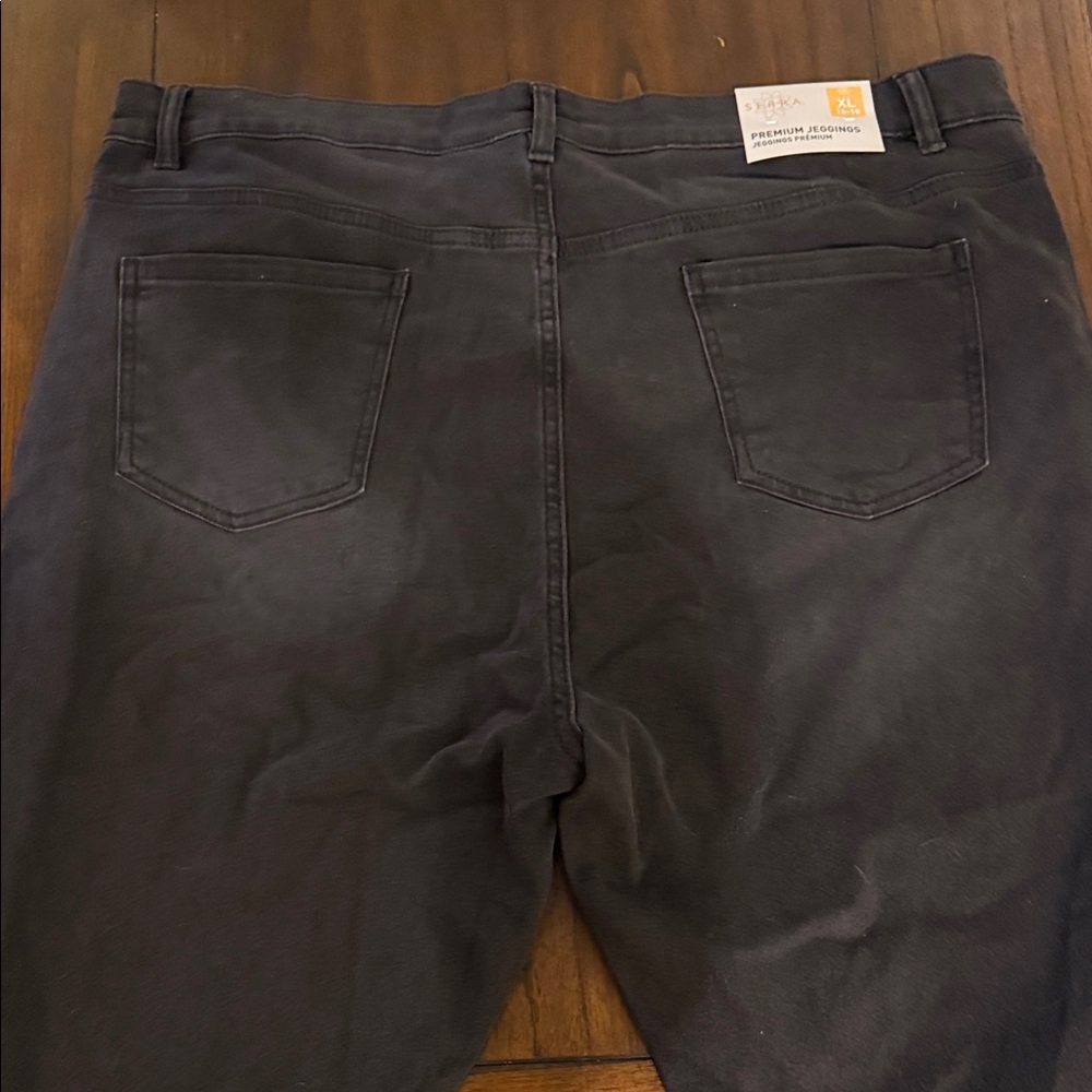 Womens Dark premium jeggings - Picture 8 of 9